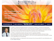Tablet Screenshot of maliknd.com